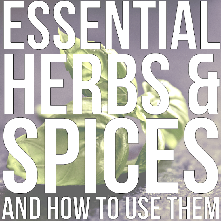 15 Essential Herbs And Spices Tastefully Eclectic