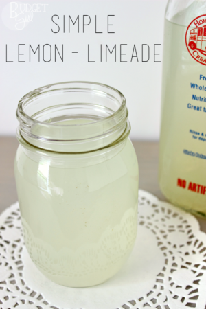 Simple Lemon-Limeade - Tastefully Eclectic