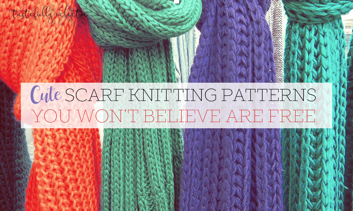 Free Scarf Knitting Patterns