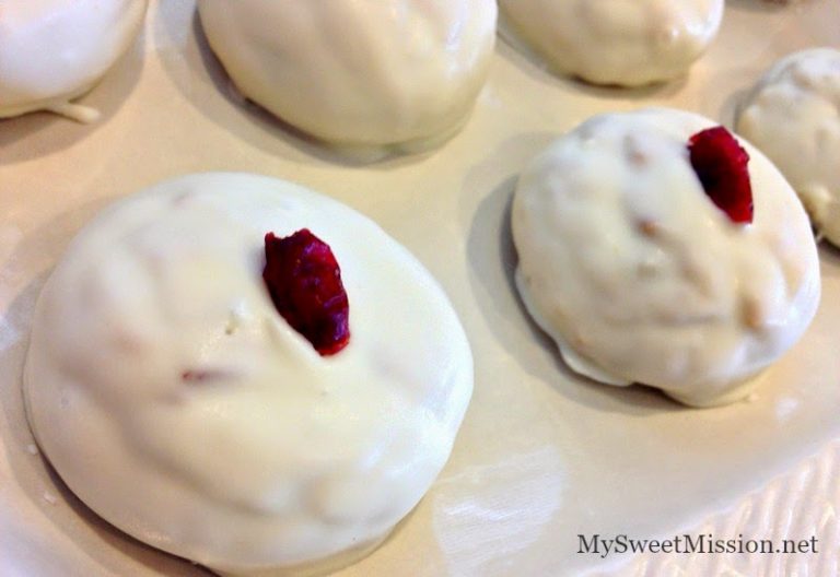 Download White Chocolate Dipped Cranberry Cookies 2 - Tastefully Eclectic